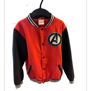 Disney Red and Black Superhero Jacket
